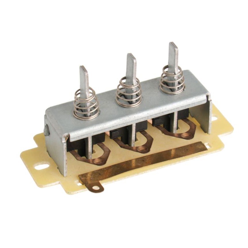 Long-key 3 Buttons Keyboard Switches For Range Hoods And Electric Fan