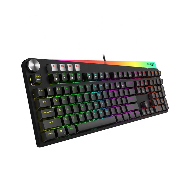 HAVIT RGB Backlit Mechanical Gaming Keyboard 112 Keys with Subsidence keys KB473L