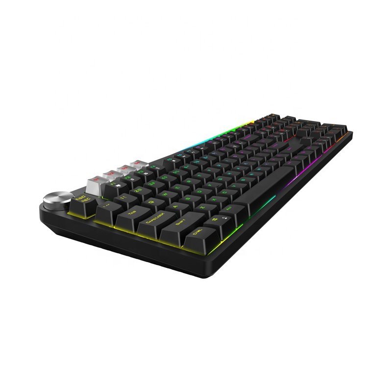 HAVIT RGB Backlit Mechanical Gaming Keyboard 112 Keys with Subsidence keys KB473L