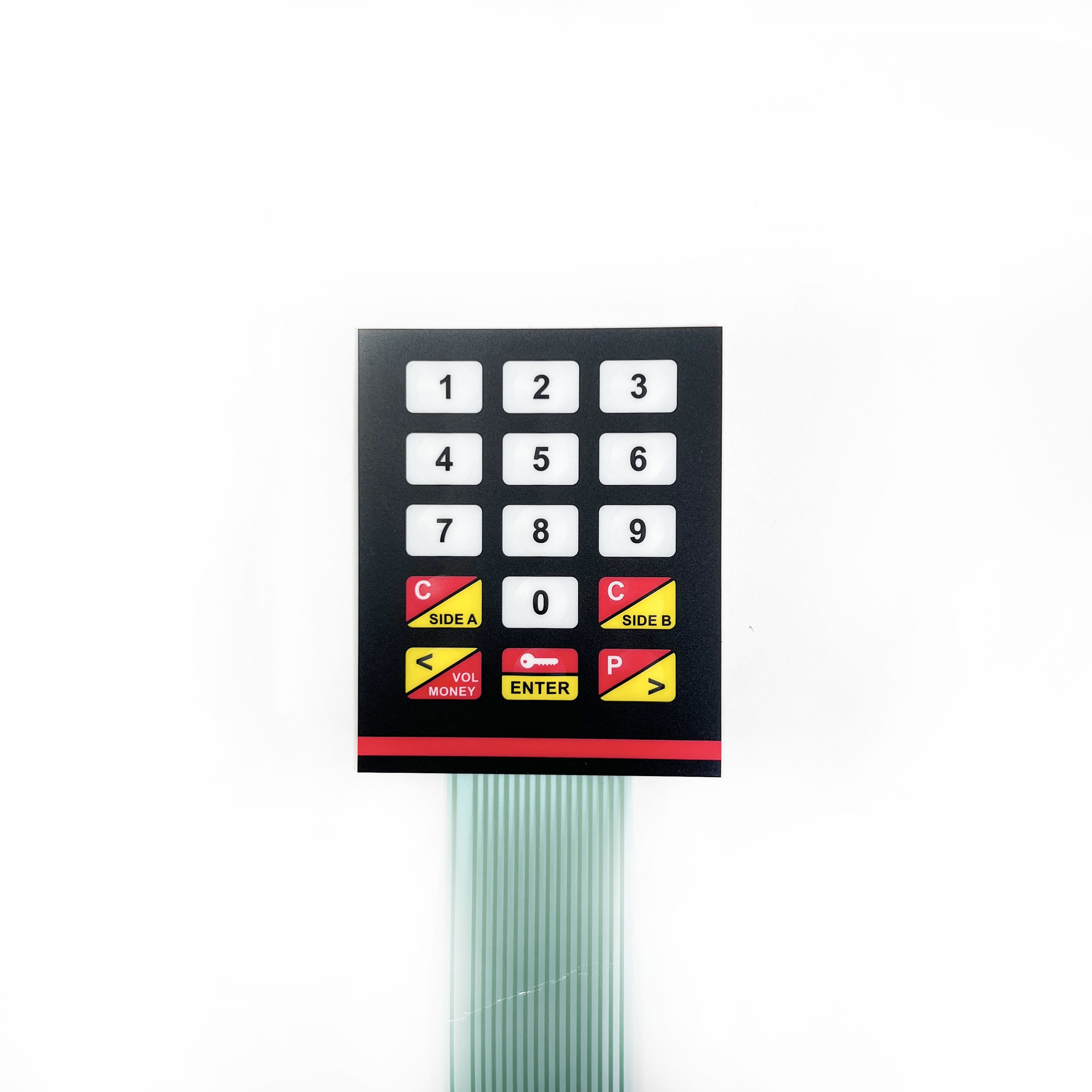 Fuel Dispenser Oil-Resistance Membrane Switch Keyboard for Fuel Dispenser GEBK-008