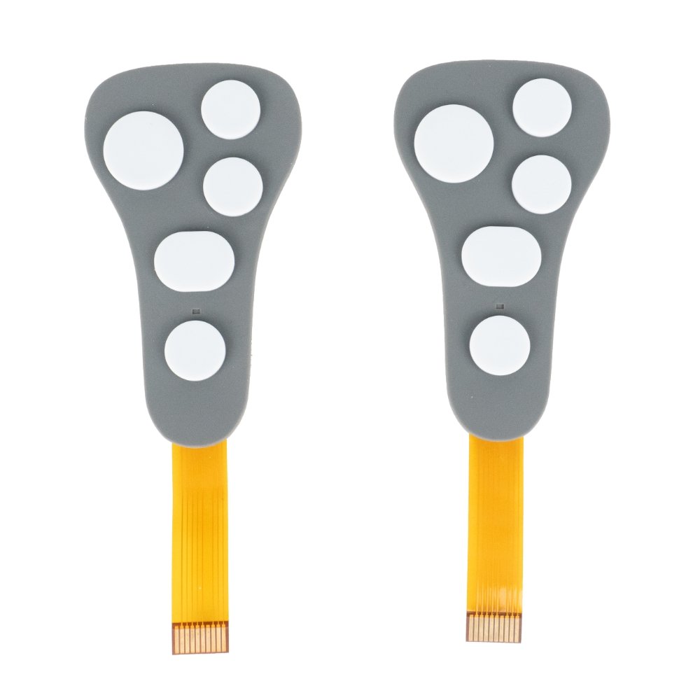 Golden Supplier Tactile Membrane Switch Keypad Flexible Electronic Components with Snap Dome mateix membrane