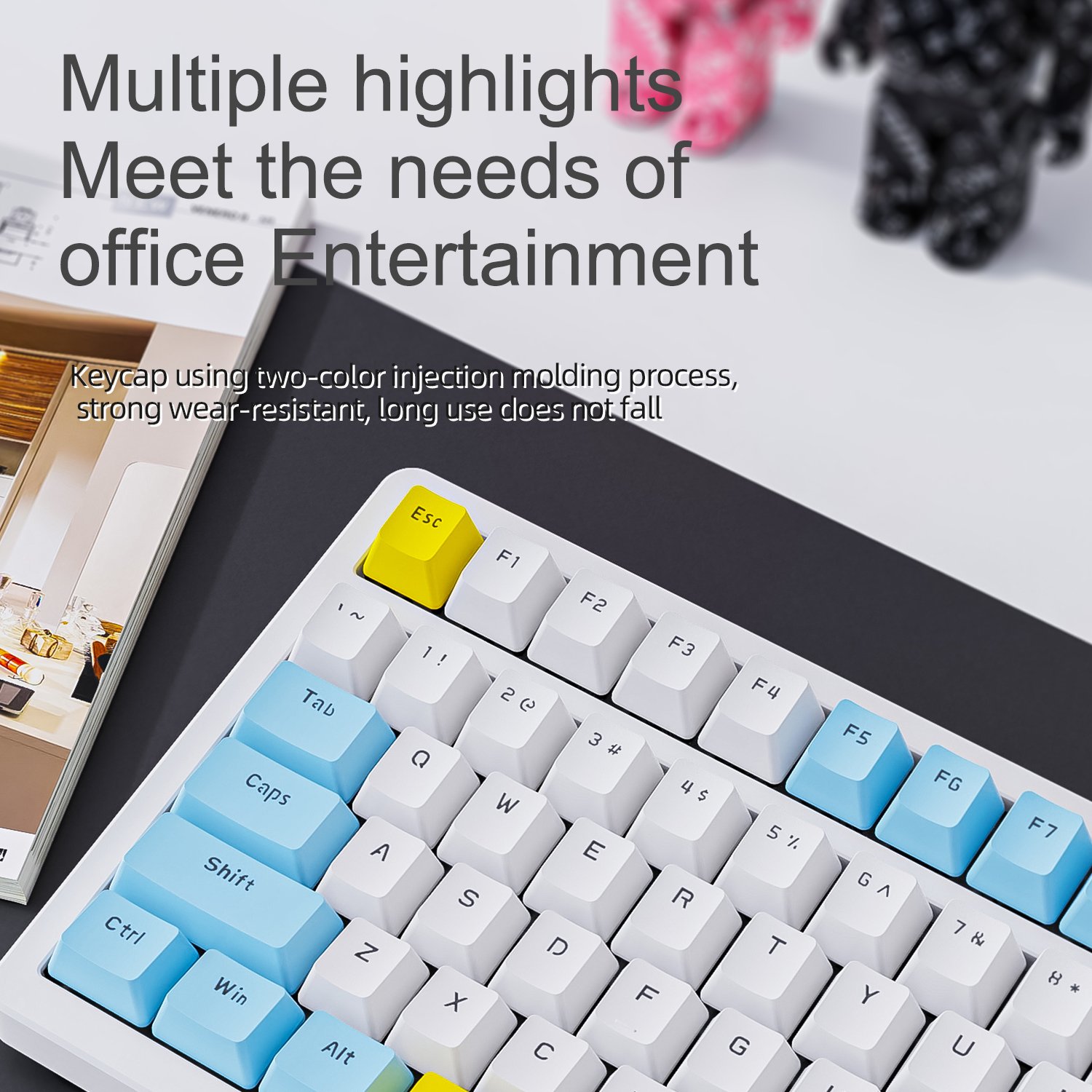 ZIYOULANG K3MAX Direct Wholesale Mechanical Keyboard Customized E-Sports Gasket Structure Wired Hot Swap Keyboard