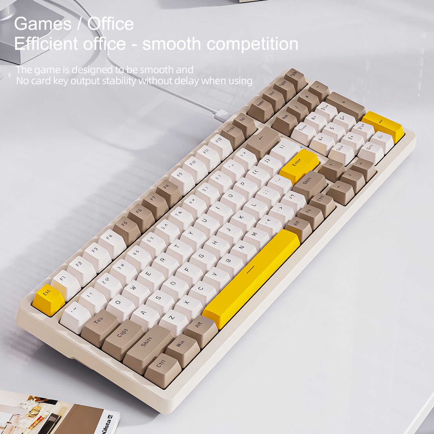 ZIYOULANG K3MAX Direct Wholesale Mechanical Keyboard Customized E-Sports Gasket Structure Wired Hot Swap Keyboard