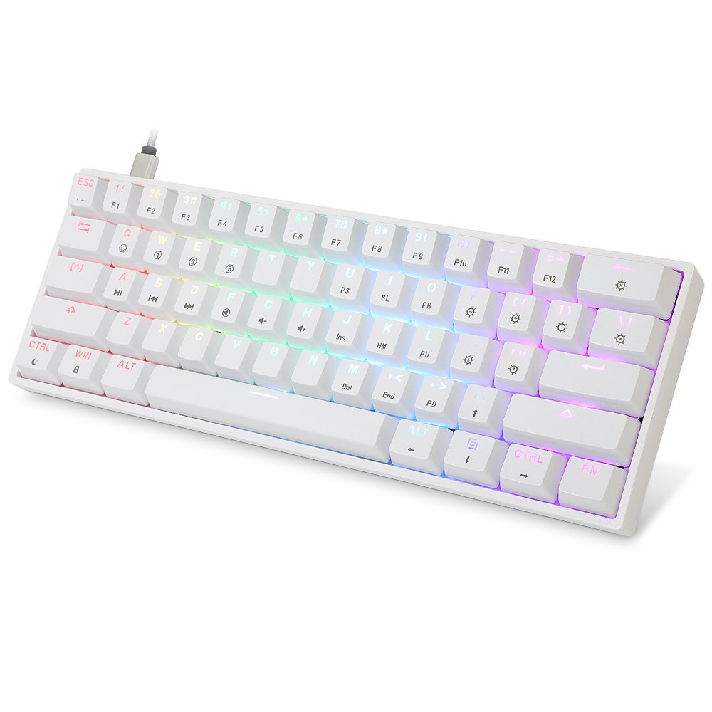 Hot sell SKYLOONG GK61 61keys RGB Wired gaming mechanical keyboard
