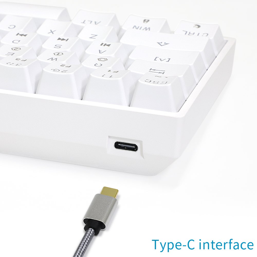 Hot sell SKYLOONG GK61 61keys RGB Wired gaming mechanical keyboard