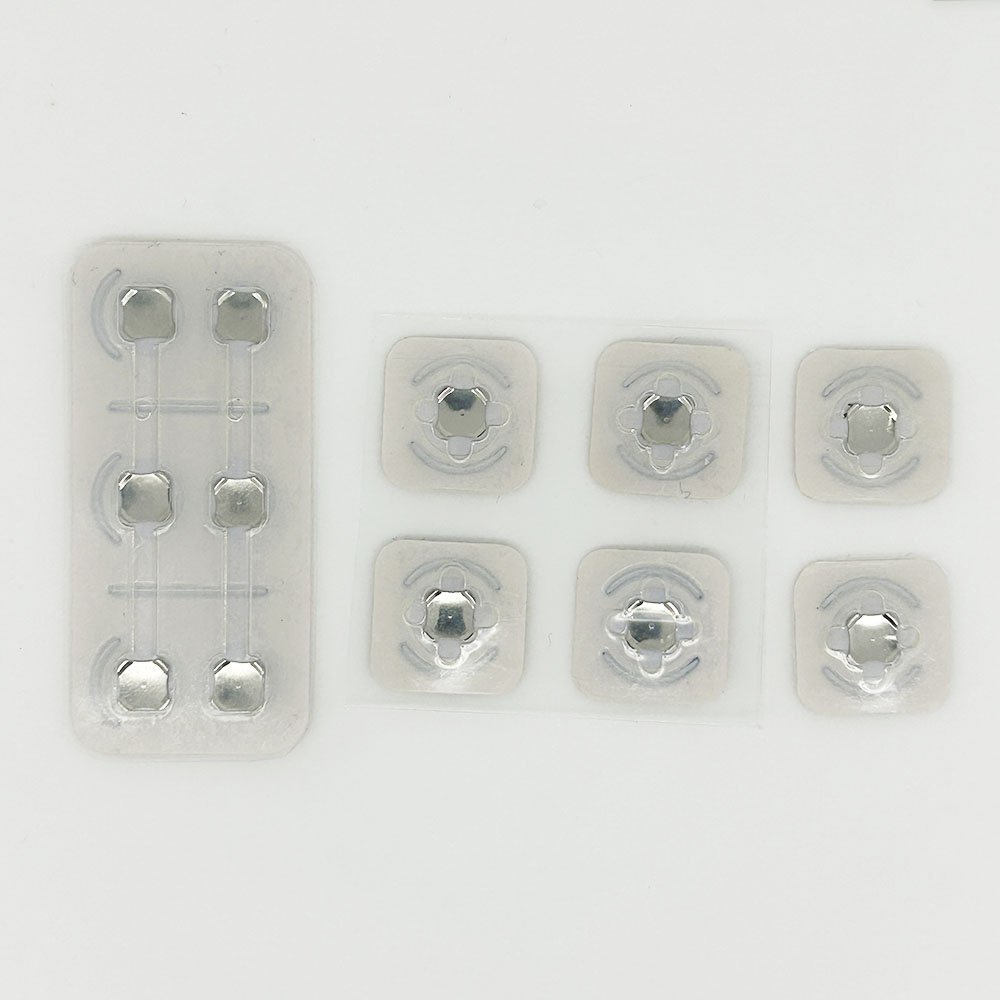 Custom Embossed Button Blind Spots Metal Dome Membrane Switch Braille Panel Overlay