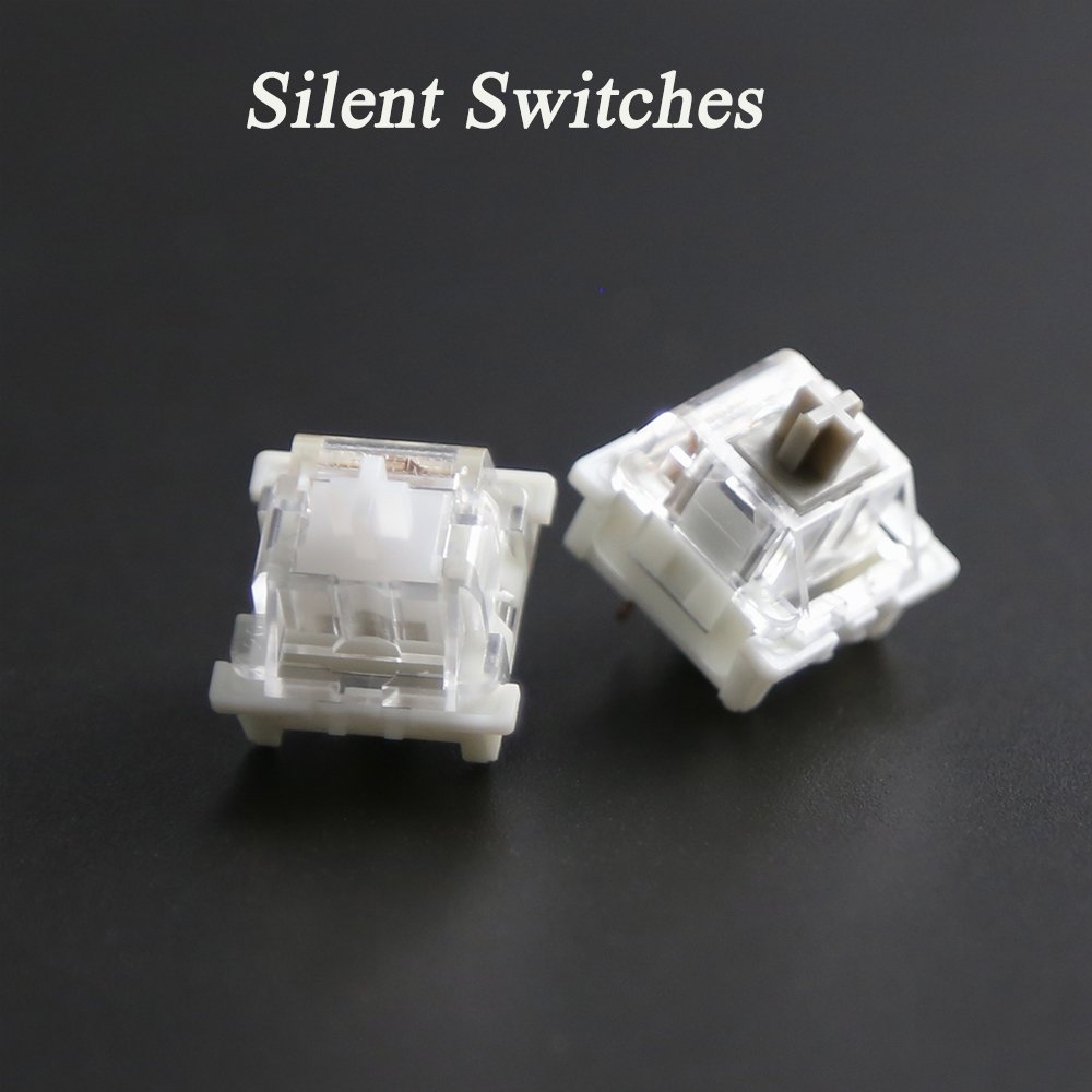 Keyboard Switches Silent MX Switch 3pin Game Switch For Mechanical Keyboard Click Linear Tactile