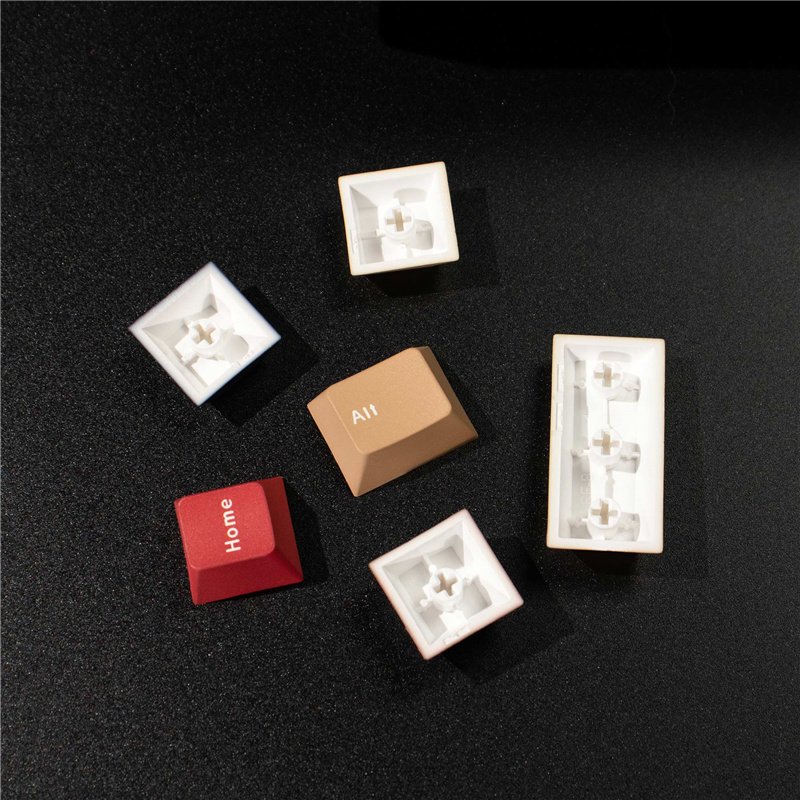 Black Mixed Light R3 Keycaps Cherry Profile Gaming Keycaps Cherry PBT 129/23 Keys Keycaps For MX Switch Mechanical Keyboard