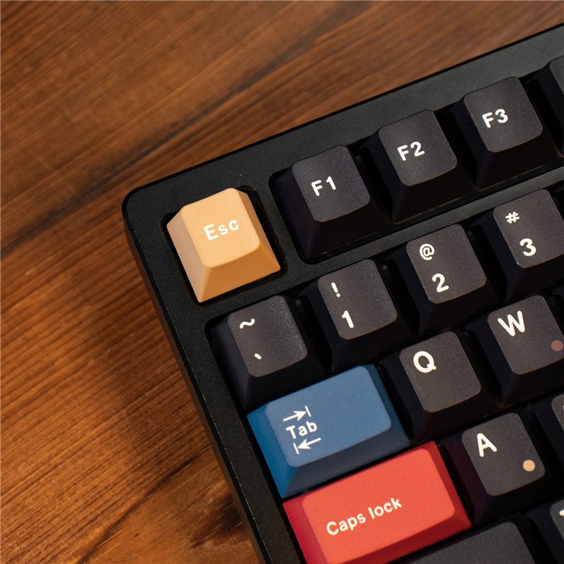 Black Mixed Light R3 Keycaps Cherry Profile Gaming Keycaps Cherry PBT 129/23 Keys Keycaps For MX Switch Mechanical Keyboard