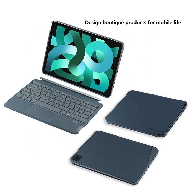 New Tablet Case Cover Wireless Type-C Trackpad Keyboard Magnetic Backlight Keyboard for iPad Pro 10.9/11 inch 2020/2021