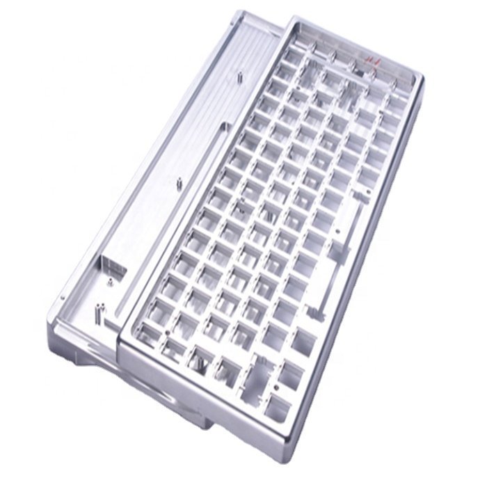 Cnc Machining Mechanical Keyboard Stainless Steel Keyboard Cover Parts