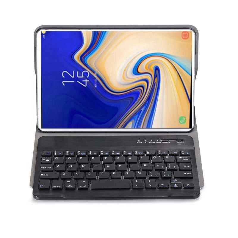 factory price for samsung galaxy tab A7 A8 S6 S7 S8 lite plus ultra case with wireless blue tooth keyboard detachable
