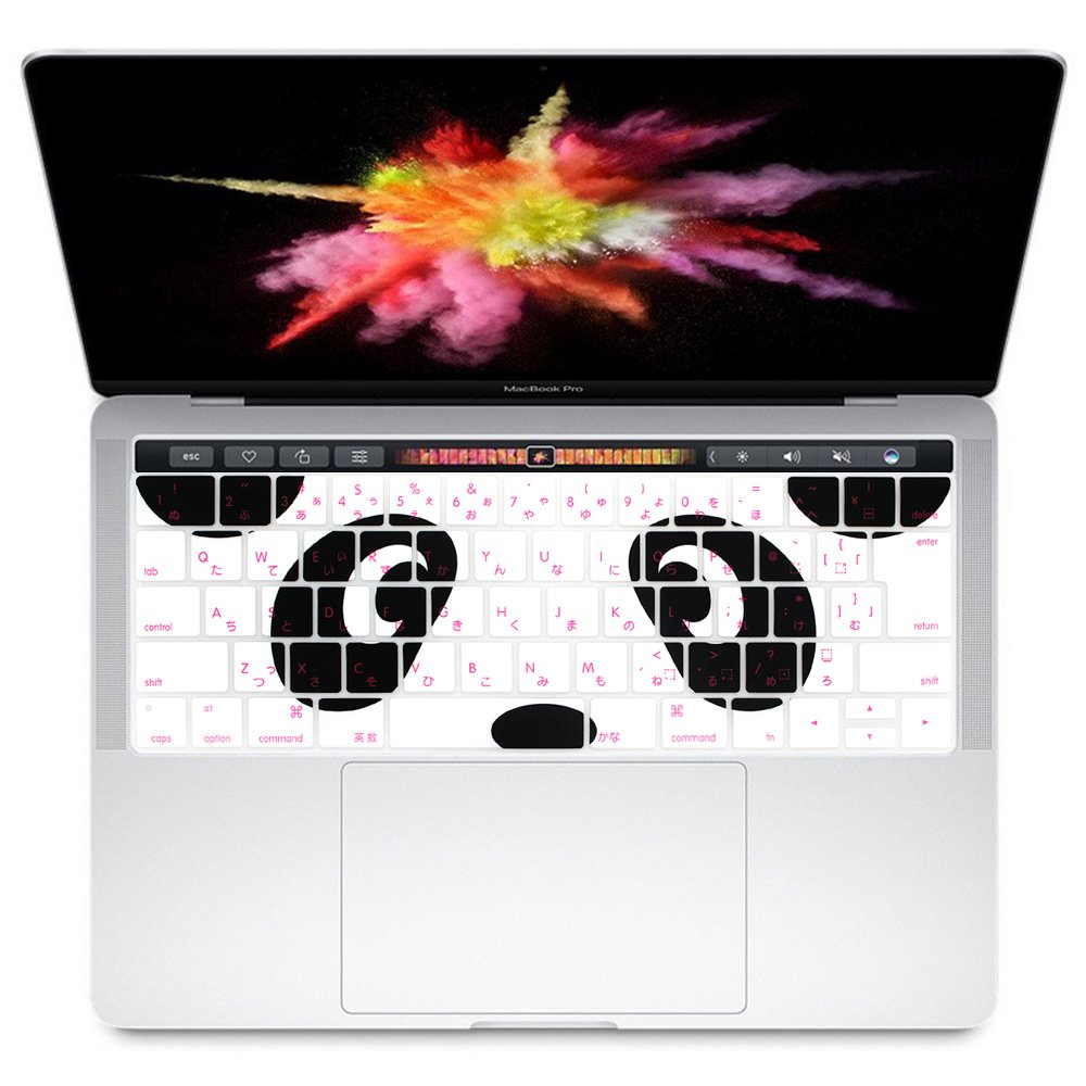 Waterproof Rainbow Japan Version Japanese Keyboard Cover Protector For Macbook new pro 13 Touch Bar keyboard cover laptop
