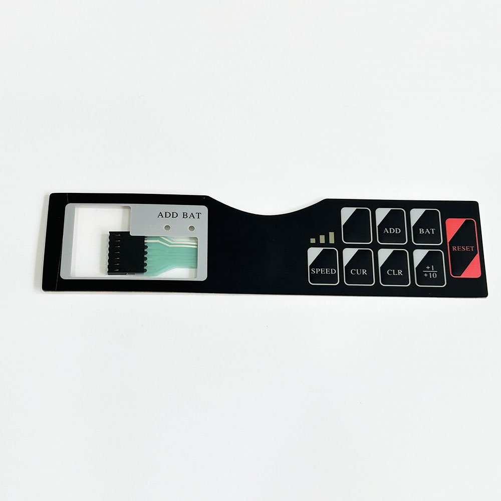 Custom Key Pad Graphic Overlay Button Panel Membrane Keypad Keyboard Membrane Switch