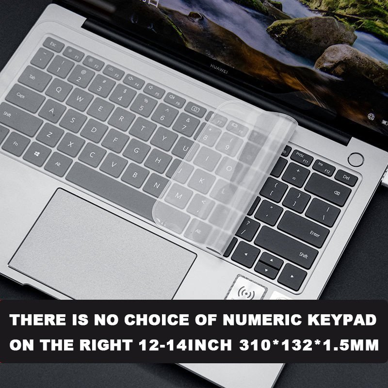Wholesale Transparent 12-14 inch Laptop Keyboard Cover Protector Silicone Gel Film Protective Keyboard Cover