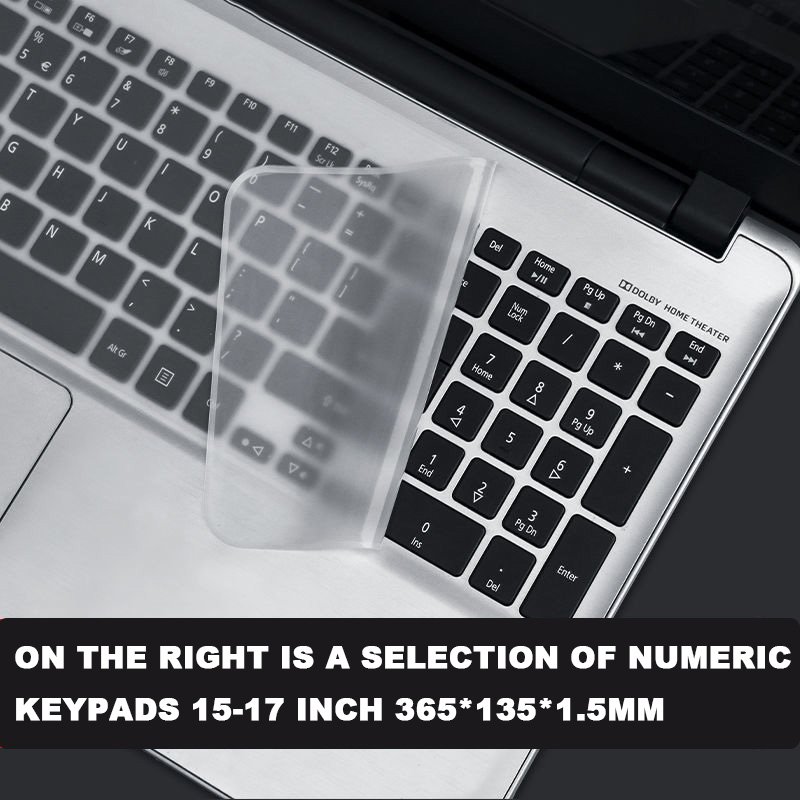 Wholesale Transparent 12-14 inch Laptop Keyboard Cover Protector Silicone Gel Film Protective Keyboard Cover