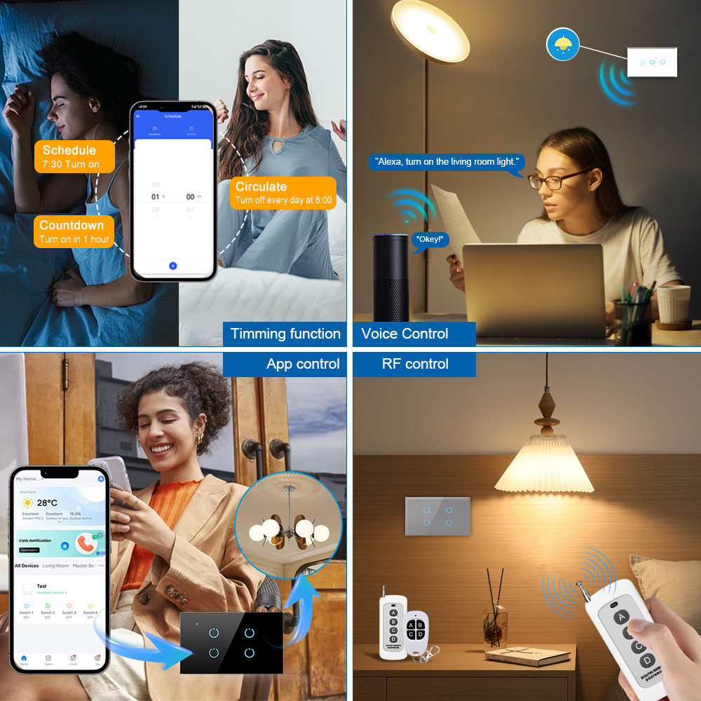 diesel generator smart home products keyboard tuya smart switch