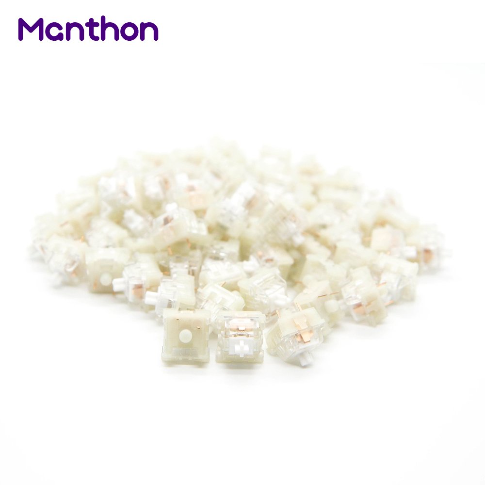 KTT Kangtengte Kang White SMD LED 3 pin Linear Mechanical Keyboard Switch