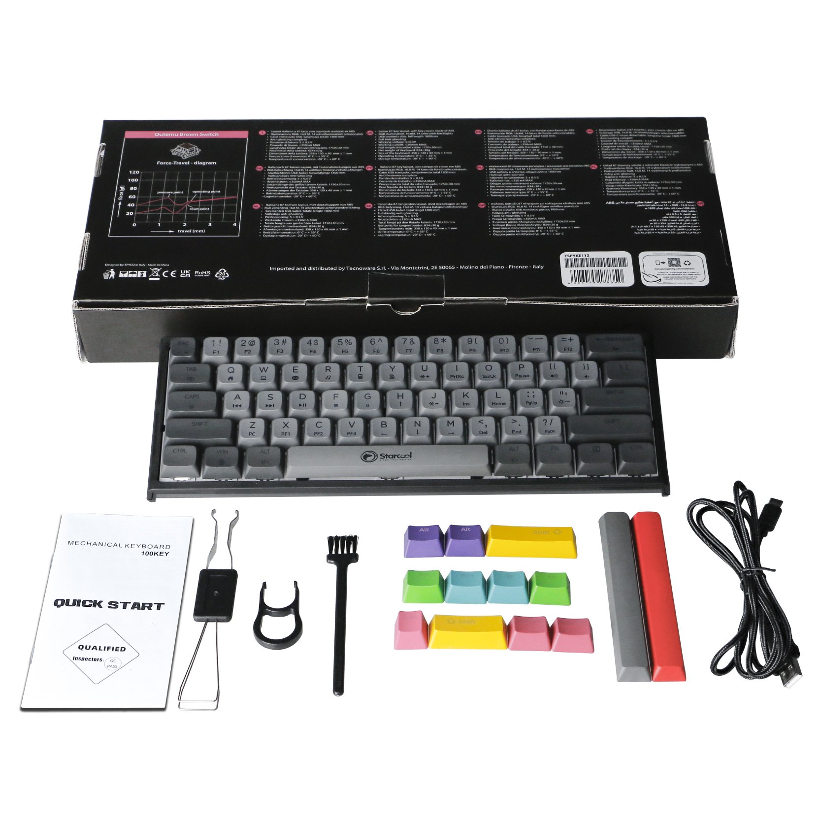 Factory Sale Wireless Mechanical Keyboard Mini Size 61 Keys Gaming Hot Swappable keyboard