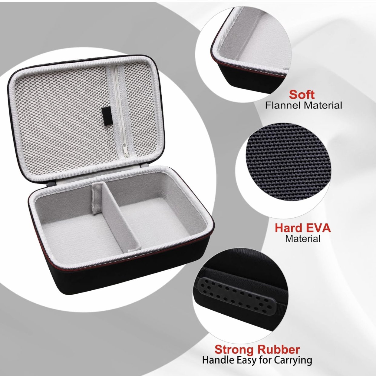 Customized Eva Hard Shell Breast Pump Tool Case For Travel Carrying Breast Pump Storage Bag For 2pcs Momcozy S12 Pro/S9/M5