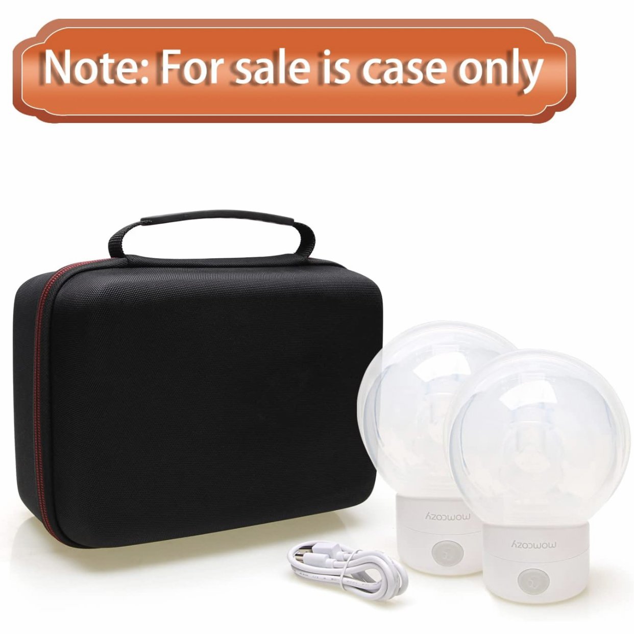 Customized Eva Hard Shell Breast Pump Tool Case For Travel Carrying Breast Pump Storage Bag For 2pcs Momcozy S12 Pro/S9/M5