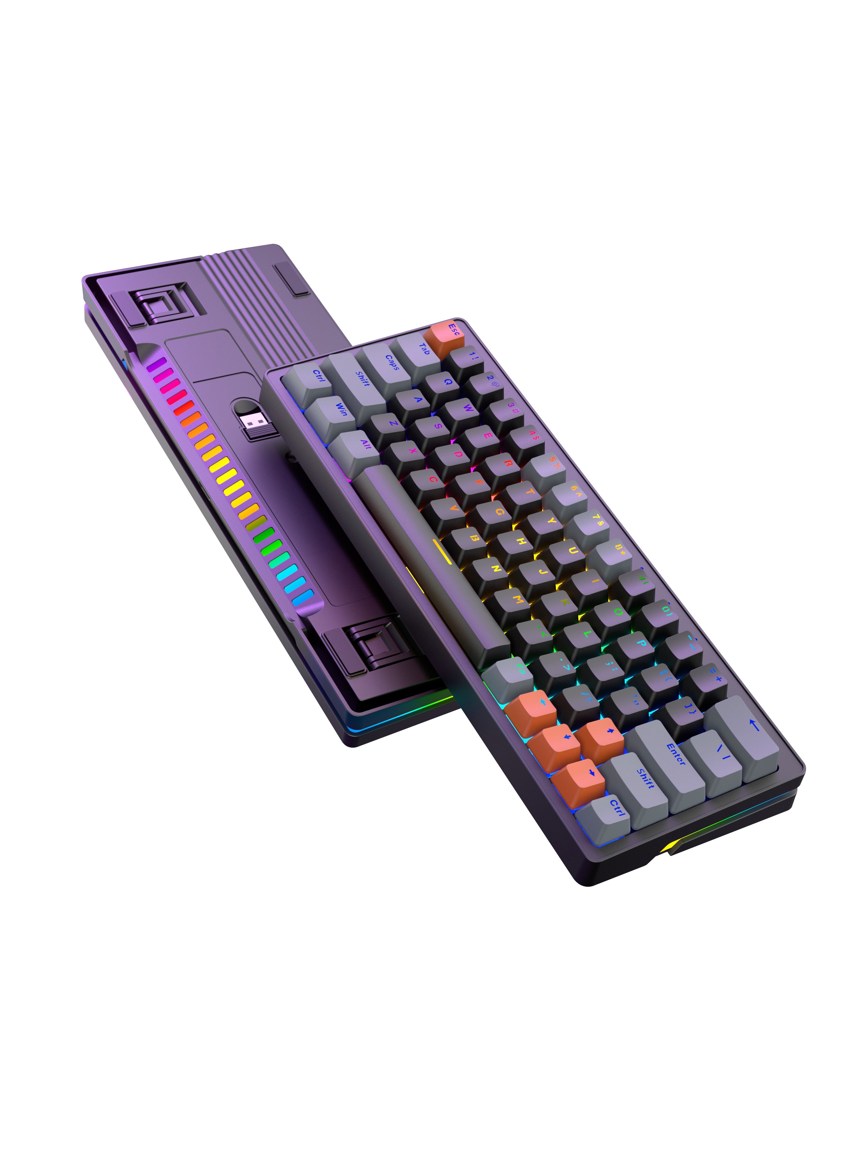 Wired RGB Gaming Mechanical Keyboards RGB Backlight Wired Gaming Mechanical Keyboard