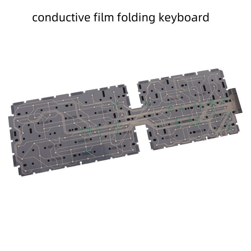 Flexible waterproof silver wire conductive film folding keyboard conductive film key conductive wire keyboard