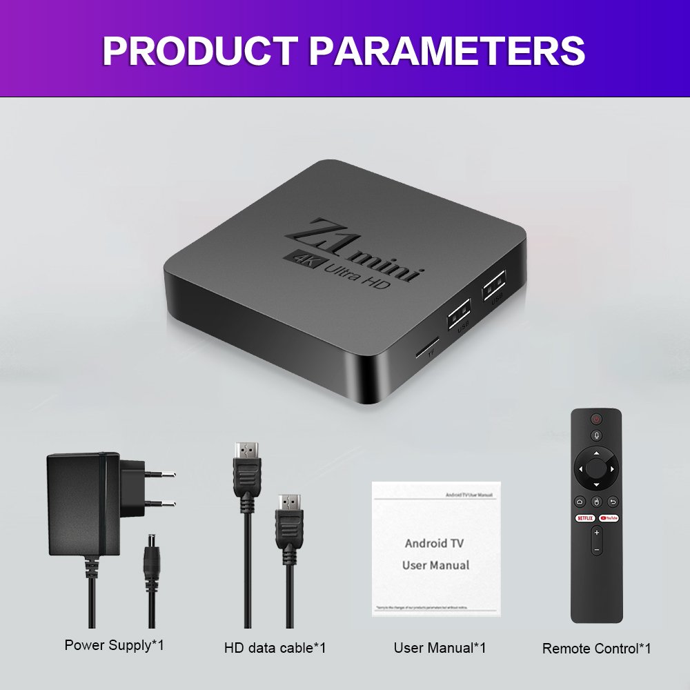 GYS New Quality Original Streaming 4K Streaming Device 4K HDR with Voice Remote 2gb 16gb Media Player