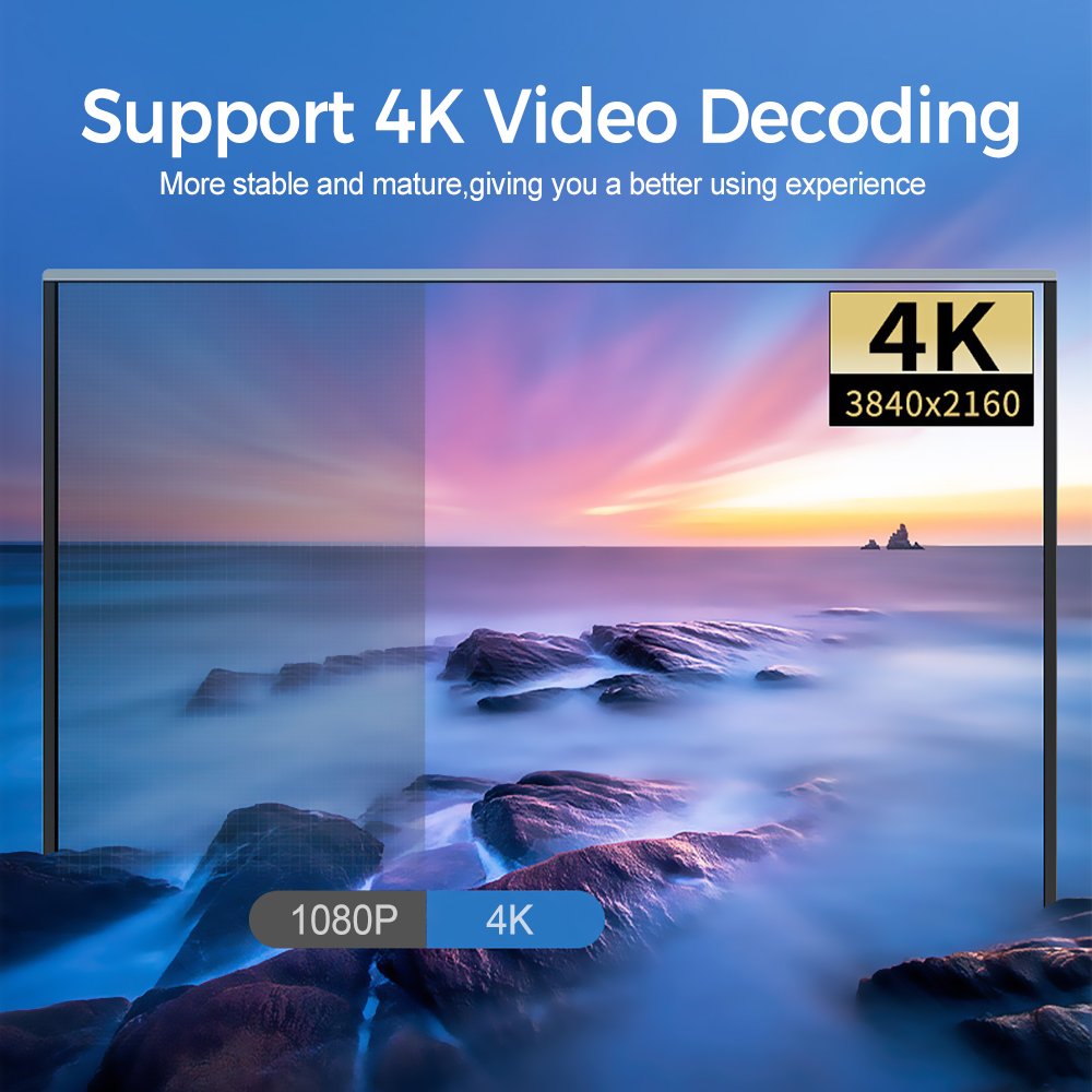 GYS New Quality Original Streaming 4K Streaming Device 4K HDR with Voice Remote 2gb 16gb Media Player