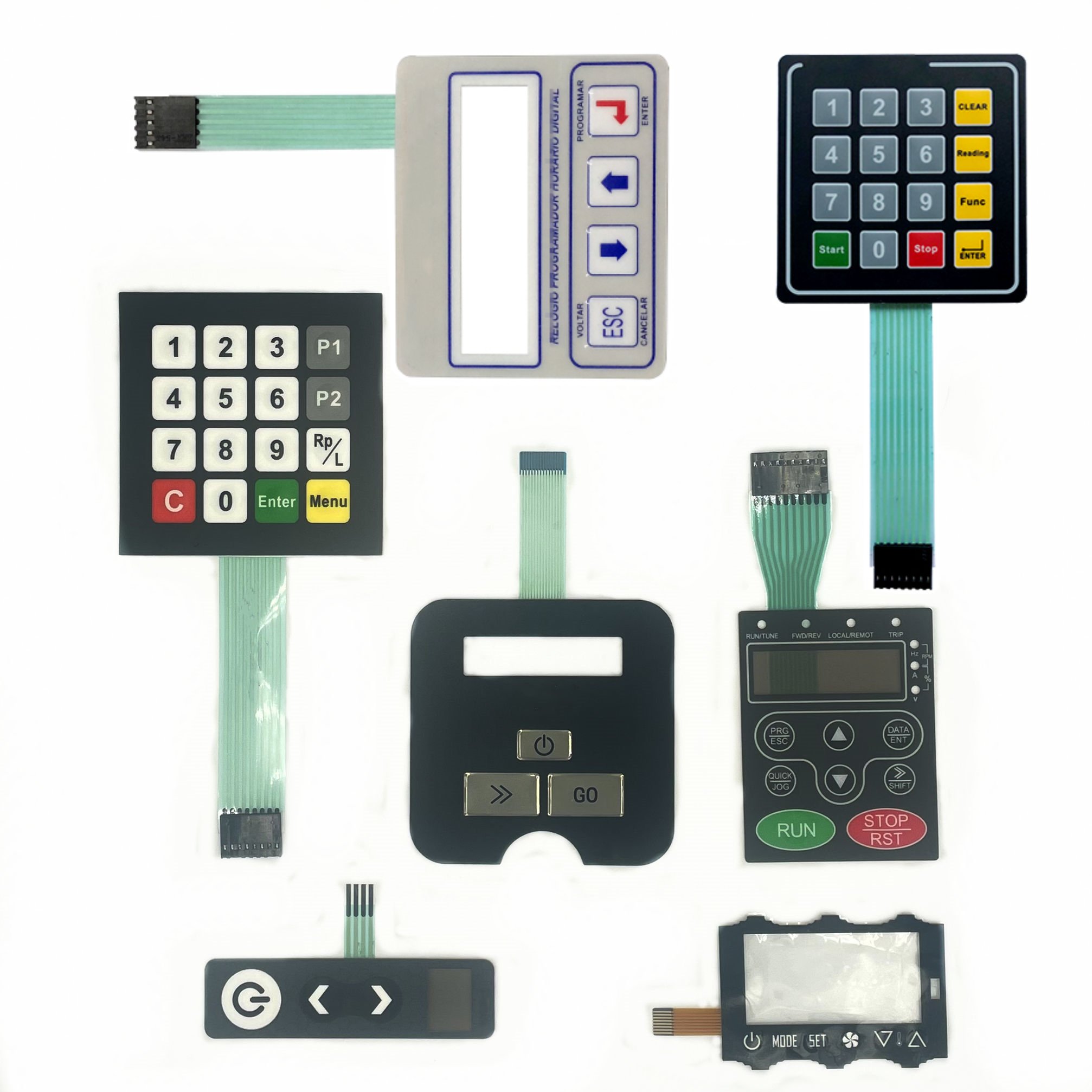 Retailor preset programmable key pad fuel dispenser
