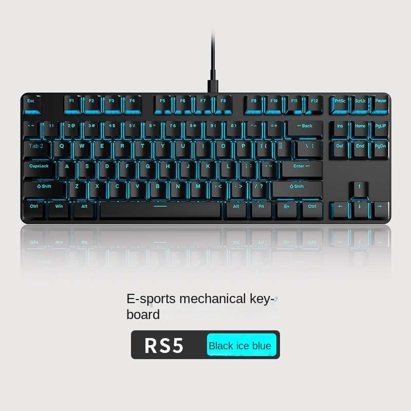 OEM Two-side Light Key Line Separation Computer Gaming Mechanical Keyboard Without Plug