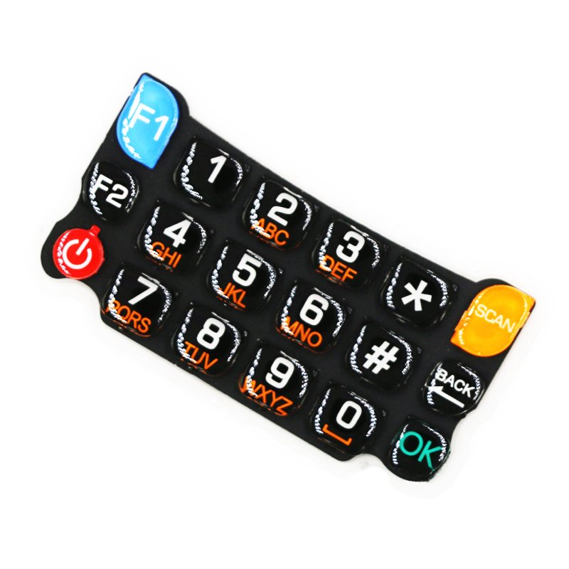 Custom Epoxy Glue Silicone Button Moule Silicone Epoxy Rubber Keyboard Astness Silicon Rubber Key Keypad