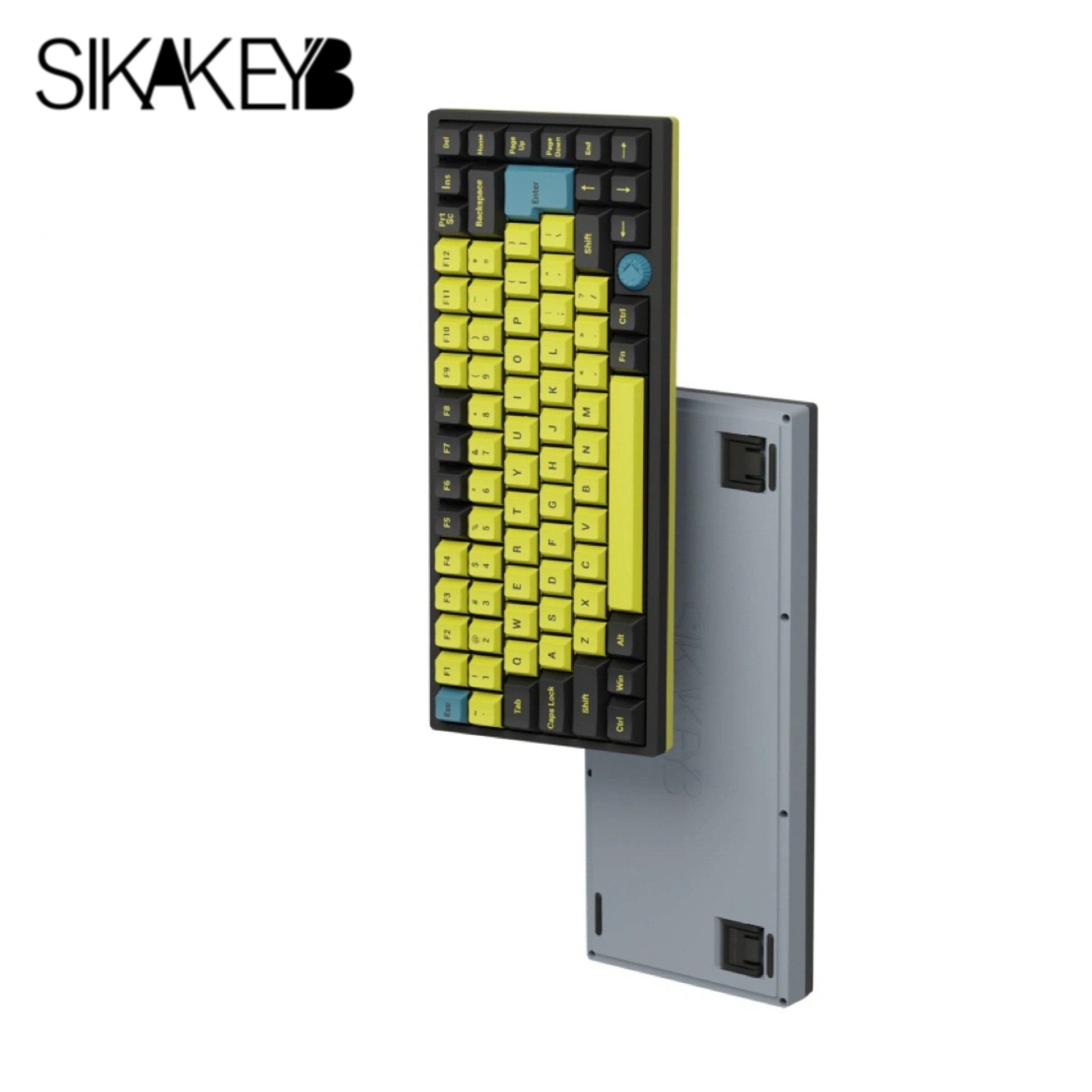 Sikakeyb Castle Ck75 Customized Keyboard Gateron Magnetic Jade Switches ABS Pc Gaming Keyboard