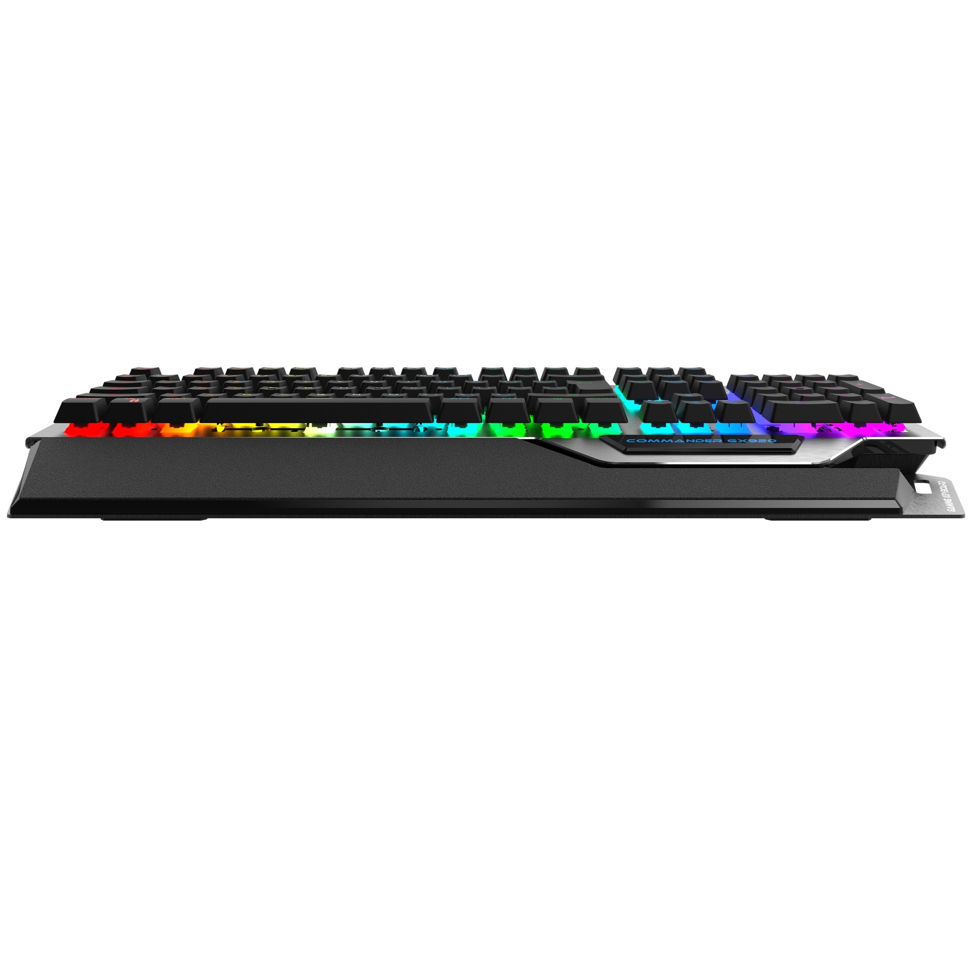 GX920 RGB mechanical gaming keyboard,waterproof,two USB ports,blue switches,Customize Color Backlit