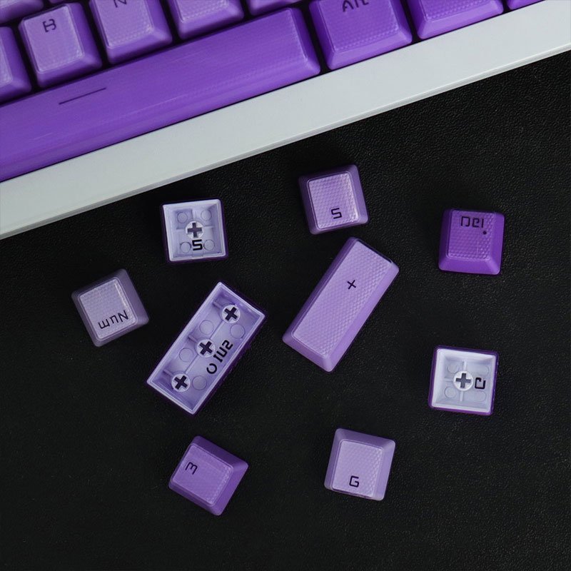 Keycap Factory Hot Sales104 Key Set PBT Double Injection Molding GMK Keycap Key Cap For 60% 80% 100%Mechanical Keyboard