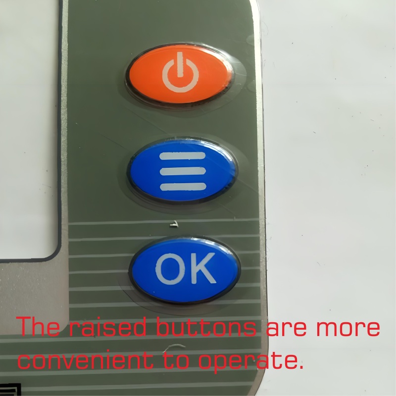Custom Key Pad Graphic Overlay Button Panel Membrane Keypad Keyboard Membrane Switch key panel