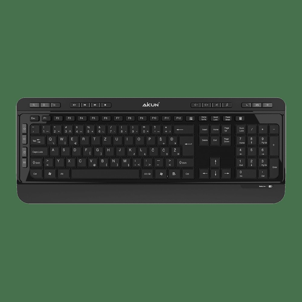 2020 New wireless keyboard with multimedia function AX2900
