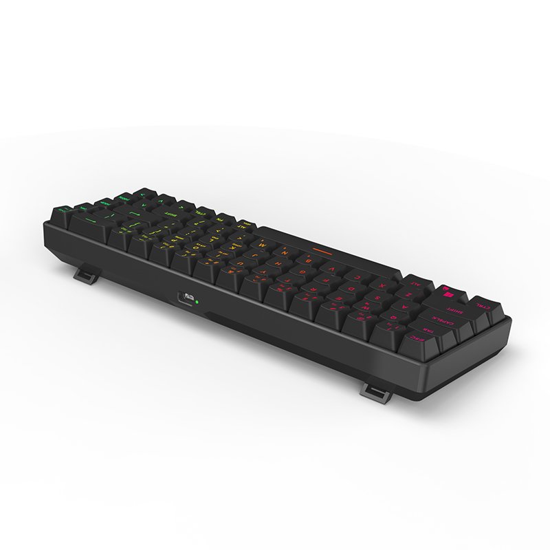 Mini Teclado Gamer Wireless 60% Keyboard Wired Custom Hot Swap Blue Switch Keyboard Mechanical Teclado