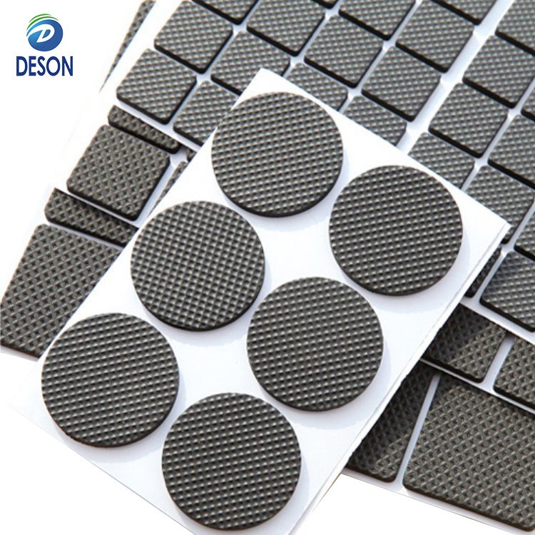 Deson foam small mini Anti non slip self adhesive hp laptop keyboard silicone rubber foot feet pad for laptop