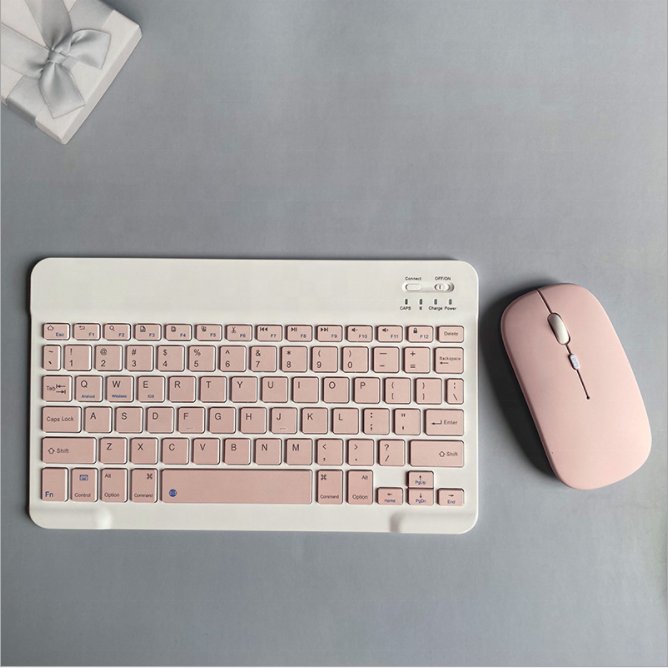 Ultra thin wireless Office Keyboard Keyboard And Mouse Combination Combo Support Win IOS Android for pubg mobile phones
