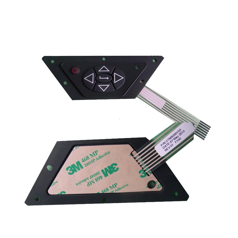 Professional manufacturer for membrane switch keypad panel with 25 years experience