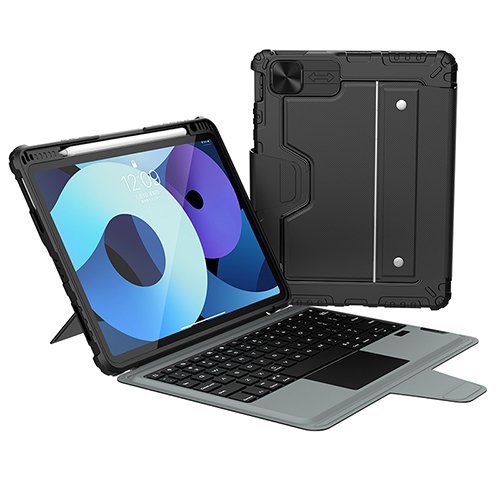 Nillkin Magnetic Detachable Keyboard tablet case 7 colors backlit trackpad leather keyboard case for Samsung Tab S9