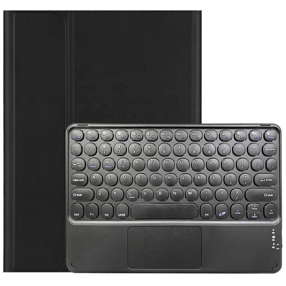 Keyboard Case for iPad 10th Generation 10.9-inch 2022, Detachable Bluetooth Keyboard, Stand Folio Keyboard Cover with Pe