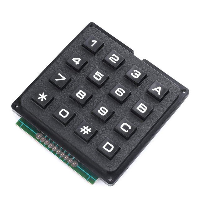 Cheaper 4 X 4 Matrix Array 16 Keys 4*4 Switch Keypad Keyboard Module For Black 4X4 Keyboard