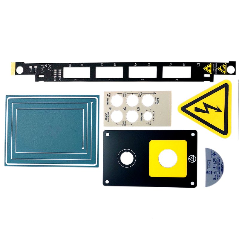 Popular Tactile Keypad Keyboard Graphic Overlay for Devices User Interface Control Panel