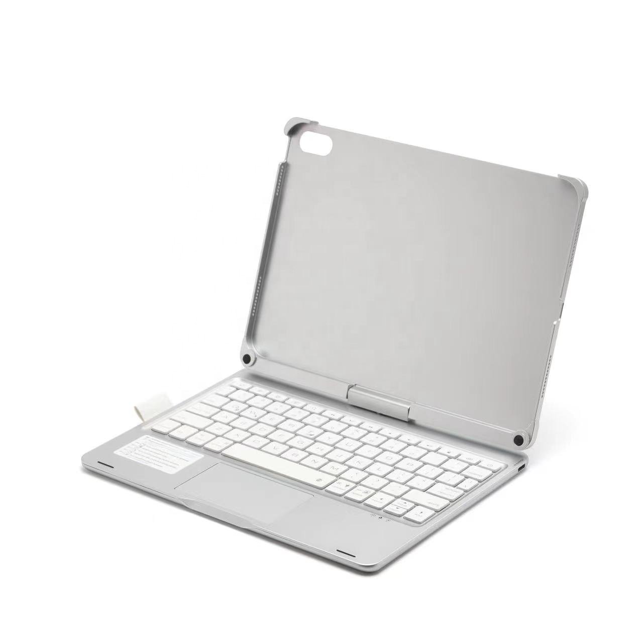 Factory Wholesale OEM/ODM Rotation Magic Keyboard for iPad 10th Gen 10.9 inch with 7 RGB Backlit and Trackpad 90 & 180 Degree