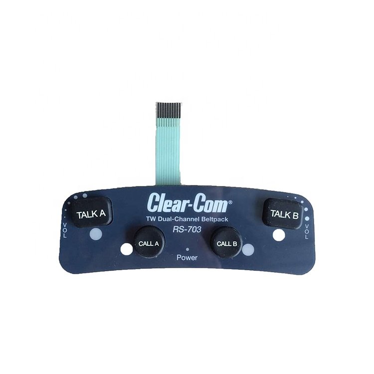 Custom made Silicone rubber keypad with circuit manufacturer over 25 years experience