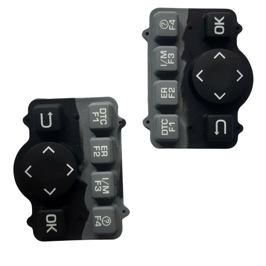 Custom Silicone Rubber Button Cap for Keyboard and Controling Keyboard From Factory Service