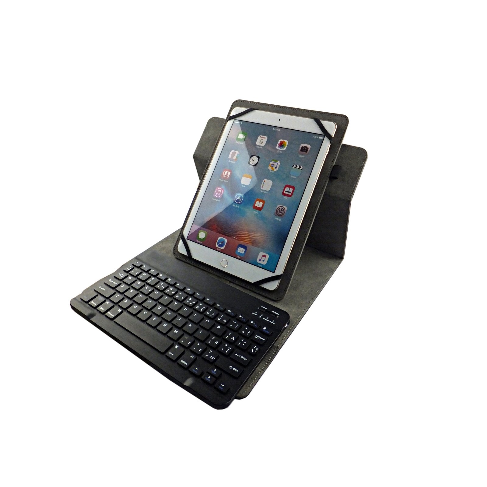 High Quality Silicone Buckle Extended 360 Rotating Keyboard Case Cover For Ipad Air 4 2020 10.9 Inch