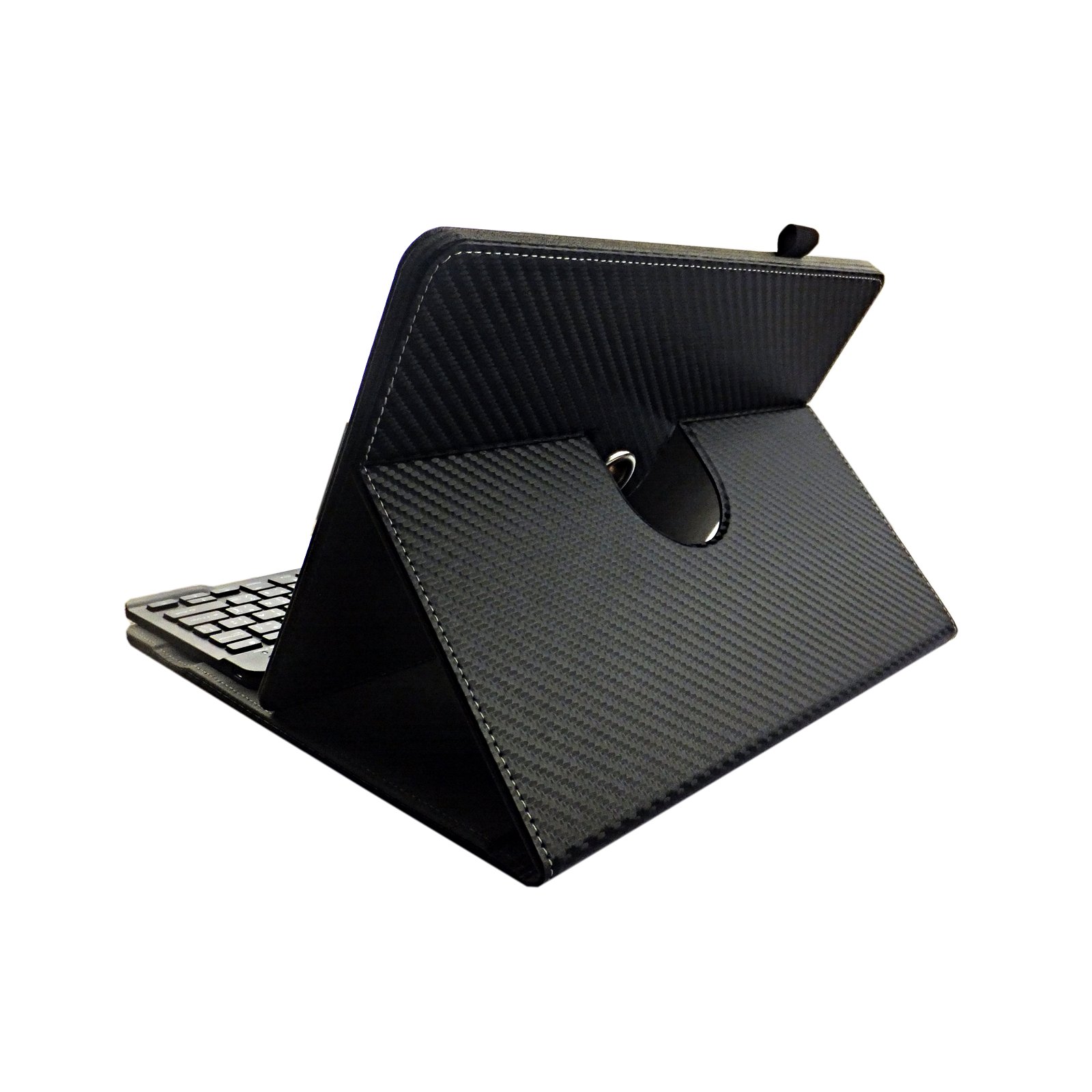 High Quality Silicone Buckle Extended 360 Rotating Keyboard Case Cover For Ipad Air 4 2020 10.9 Inch